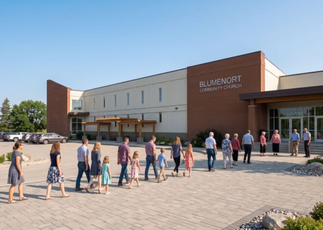 Join Us for Sunday Morning Service at Blumenort Community Church in Blumenort, MB