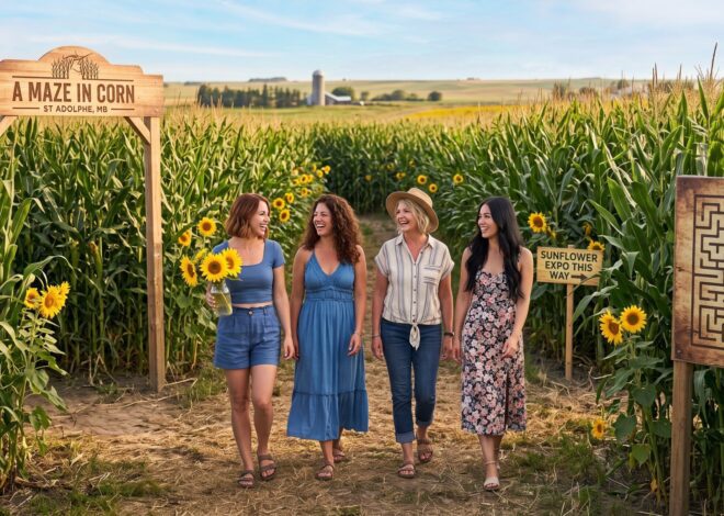 Ladies Sunflower Expo Trip to A Maze In Corn: Summer Blooms & Fellowship (Blumenort, MB)