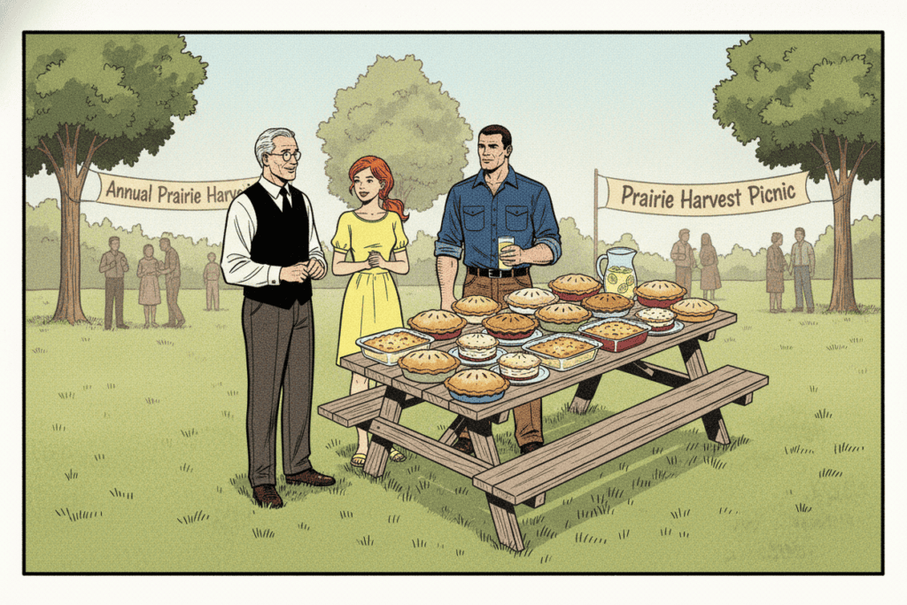 The Hand of Providence comic, Episode 1 — During a community potluck in Southeas