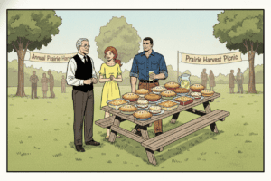 The Hand of Providence comic, Episode 1 — During a community potluck in Southeas