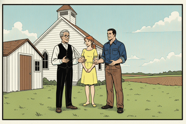 The Hand of Providence comic, Episode 2 — When a sudden windstorm threatens a yo