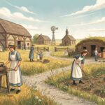 Mennonite Heritage Village summer staff — Mennonite Heritage Village Bids Farewell to Summer Staff as Fall Events Approach