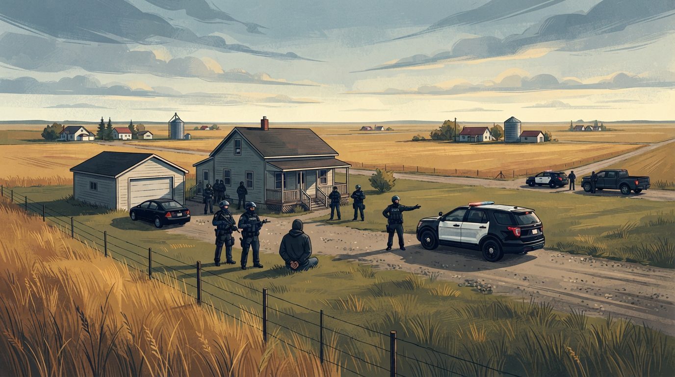 Project Dolor Stuartburn drug arrest — Project Dolor Disbands Drug and Weapons Network Across Southern Manitoba