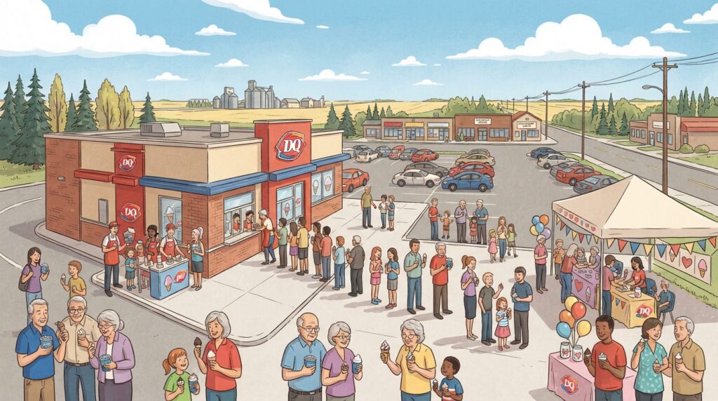 Steinbach Dairy Queen Miracle Treat Day — Steinbach Dairy Queen Raises $12,604 for Children's Hospital Foundation on Miracle Treat Day